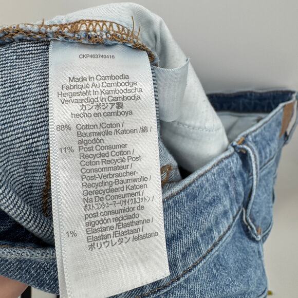 Madewell Women's Blue High Rise The Perfect Vintage Jeans Size 32 - Picture 8 of 9